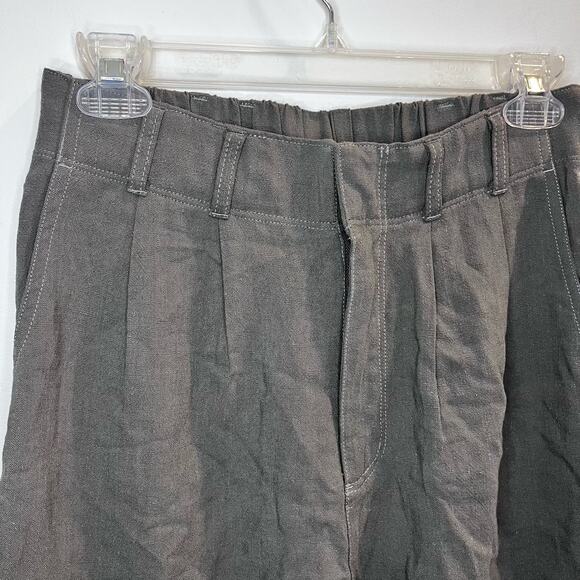 NWT Z Supply Calista Shorts from Evereve Size Small Pleated with Pockets Linen - Picture 2 of 8